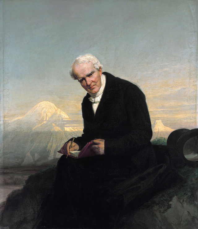 Baron Alexander von Humboldt by Julius Schrader 1859 retouched